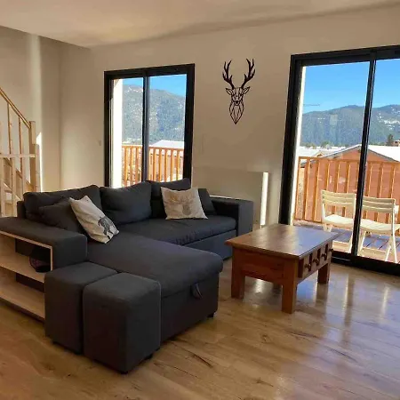 A De Type 4 Terrasse Chalet *